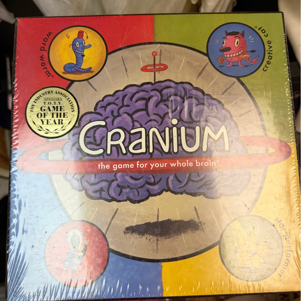 Cranium Board Game - Purple Brain Design